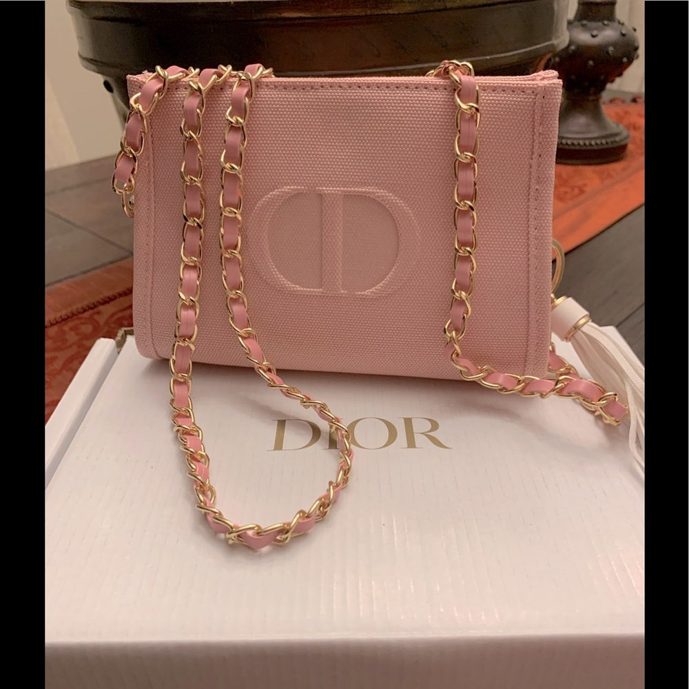 Dior makeup pouch